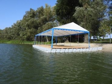 Module flottant de ponton FLEX Cube II (100x50x44 cm)